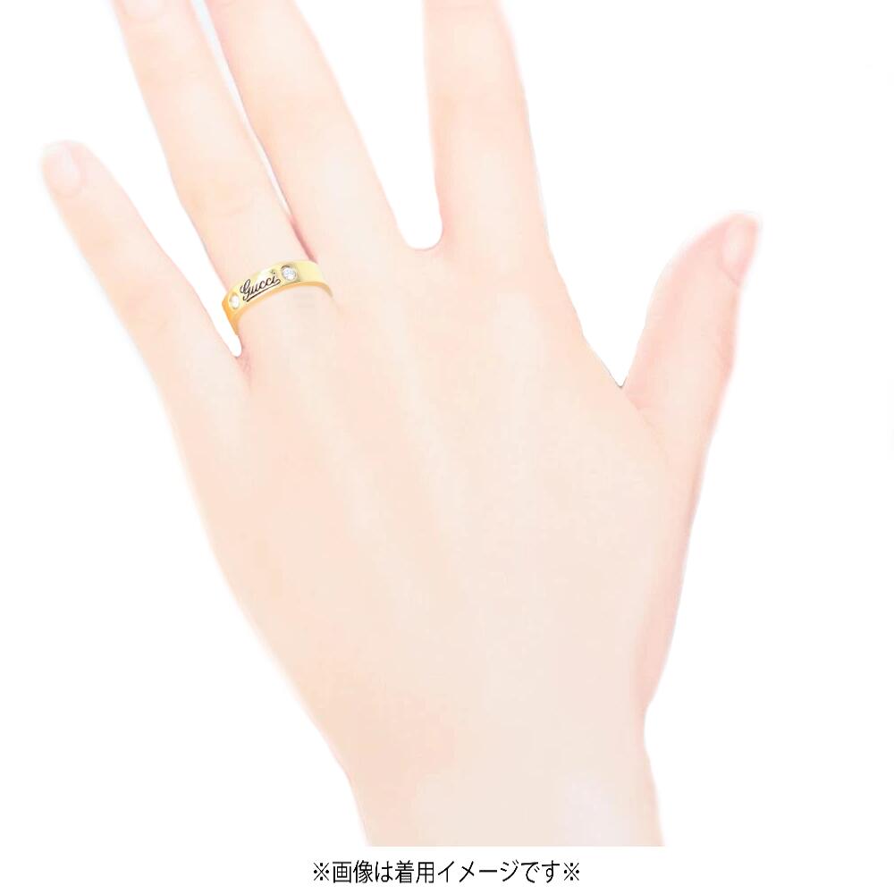 グッチ GUCCI リング 指輪 アイコン プリントリング 2P ダイヤモンド