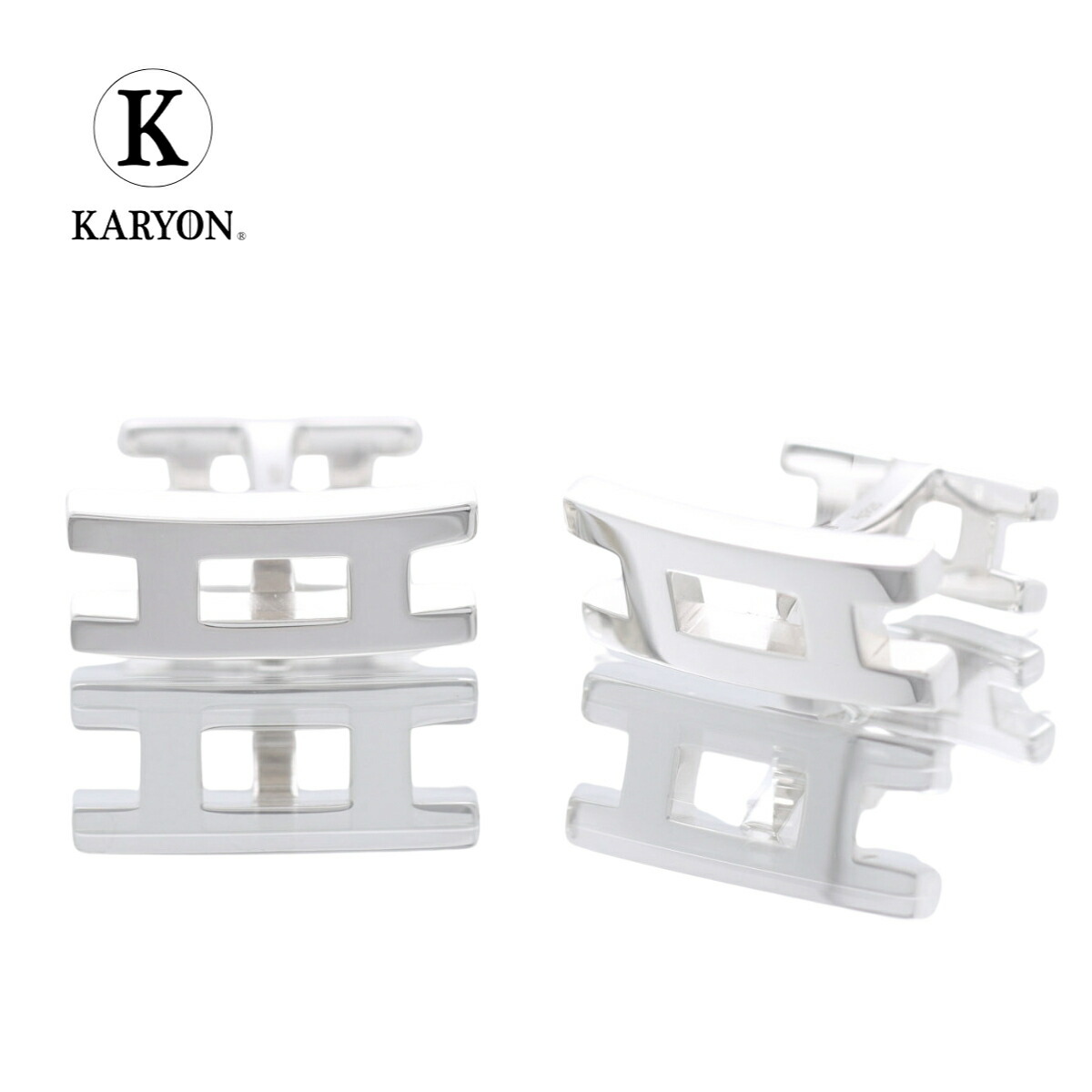 G2815 美品 エルメス H2 Hモチーフ HロゴSV925 カフス G2815 美品 エルメス H2 Hモチーフ HロゴSV925 カフス G2815 美