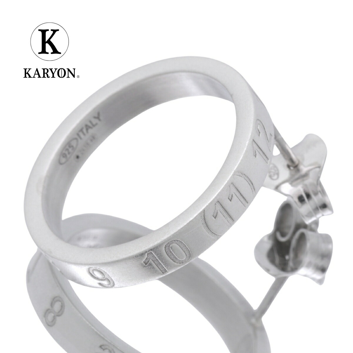 楽天市場】Maison Margiela メゾンマルジェラ シルバー スタッズピアス