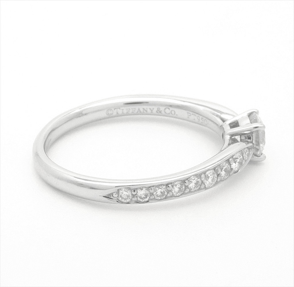 【楽天市場】【ギフト品質】ティファニー Tiffany&Co エンゲージリング 婚約指輪 ハーモニー ビーズセッティング ダイヤモンド 0
