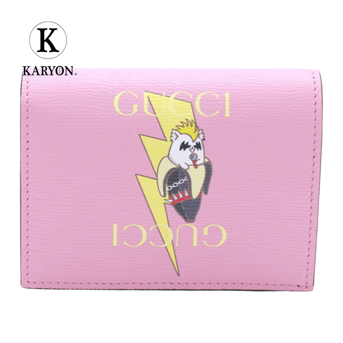 未使用品 グッチ 739498 バンブー付き ダブルG ミディアム ウォレット GUCCI】グッチ『バンブー付き ダブルG ミディアム ウォレット