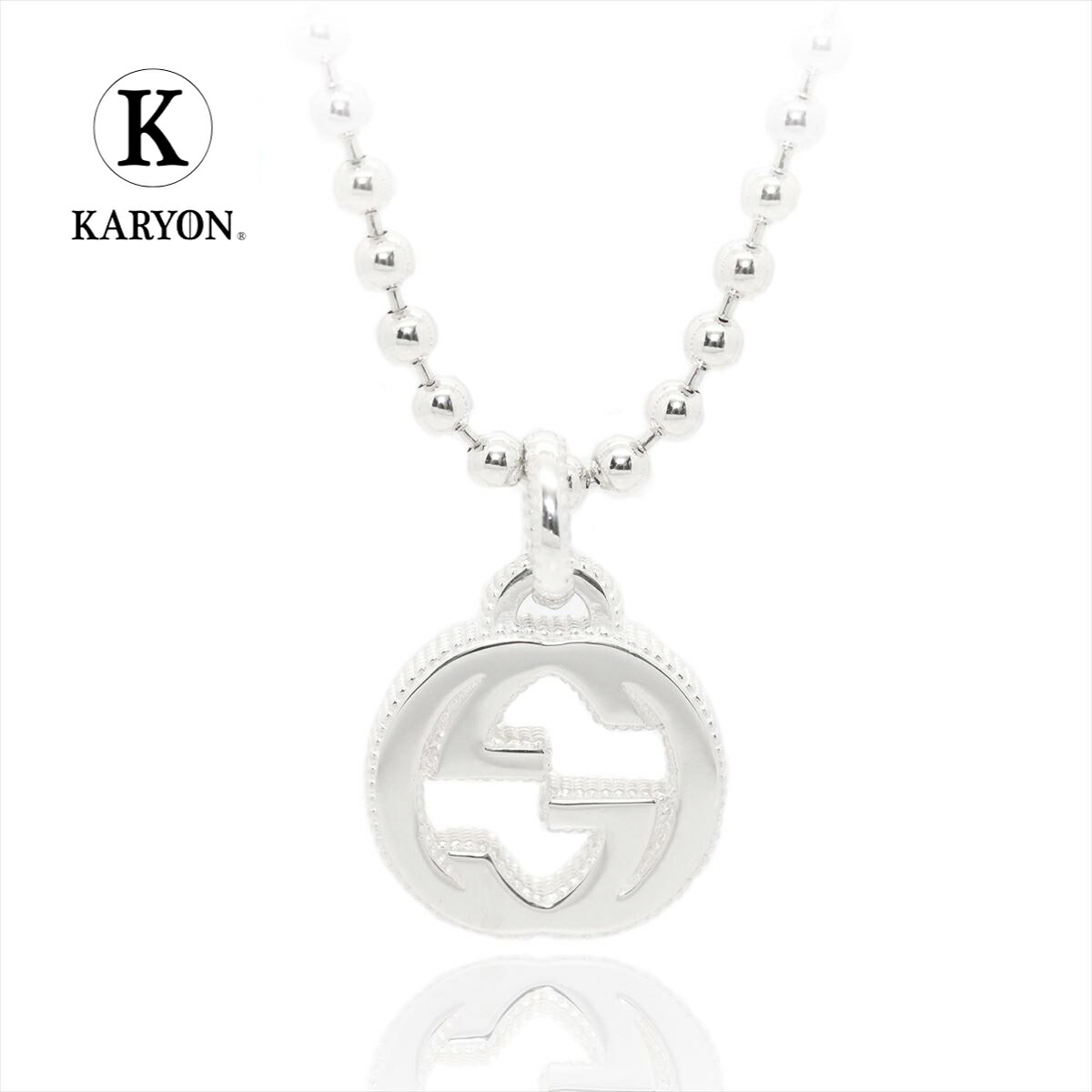 GUCCI 新品同様品　60センチ　アンカーネックレス　付属品付き　マーモント classic_50014300