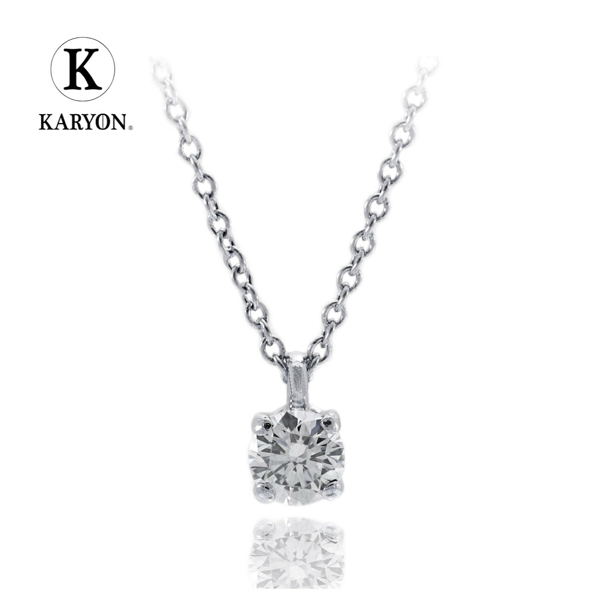 【ギフト品質】ティファニー Tiffany&Co ネックレス ソリティア ダイヤモンド 0.25ct ペンダント プラチナ Pt950 レディース 女性 彼女 妻 ワンポイント 1粒 ジュエリー アクセサリー 誕生日 記念日 プレゼント【動画】【中古】|KARYON-セレクトギフトショップ-