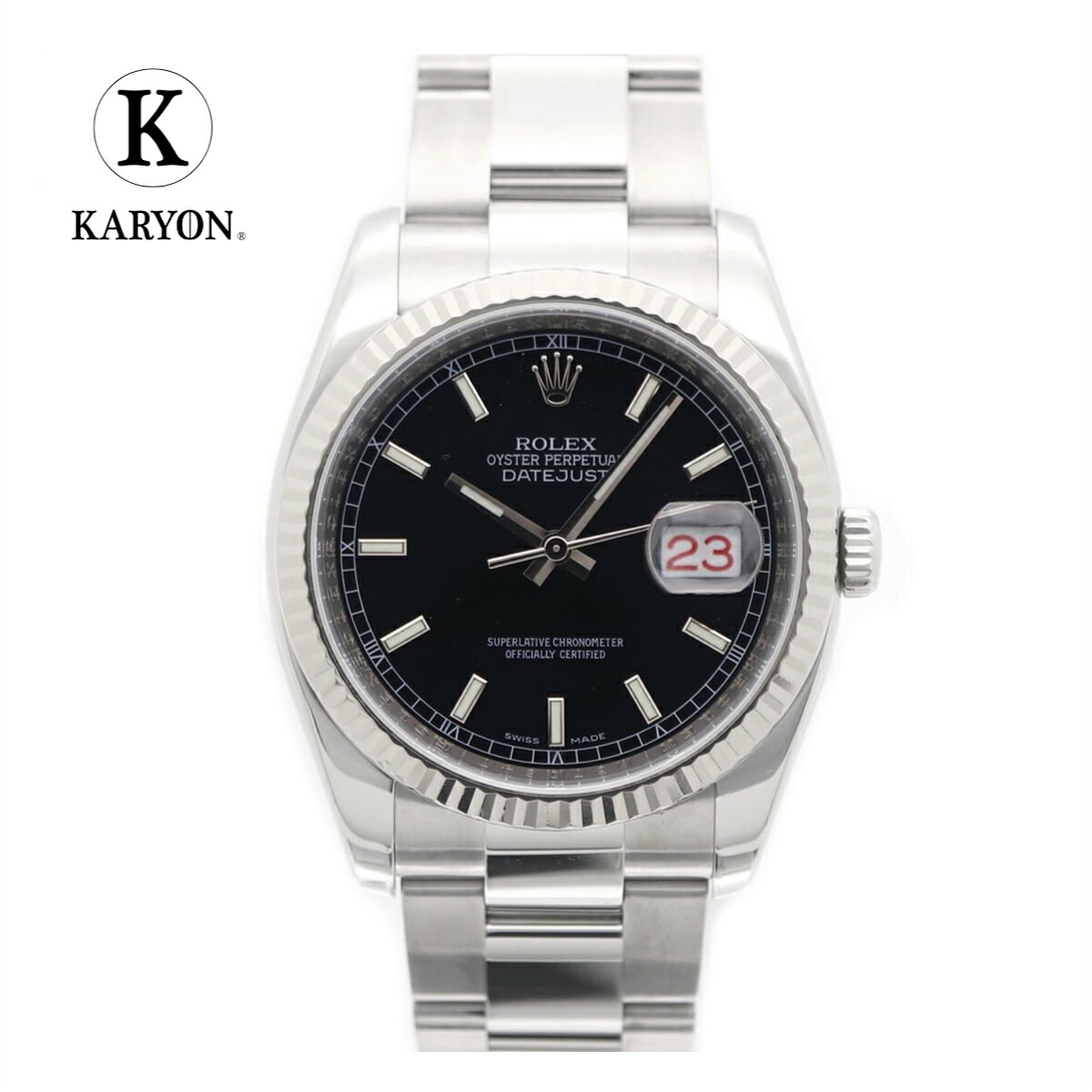 楽天市場】【ROLEX/ロレックス】 デイトジャスト 116234 腕時計