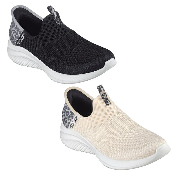 手を使わずに履ける スケッチャーズ 149712 ULTRA FLEX 3.0-NATUR skechers スニーカー レディース スリップインズ
