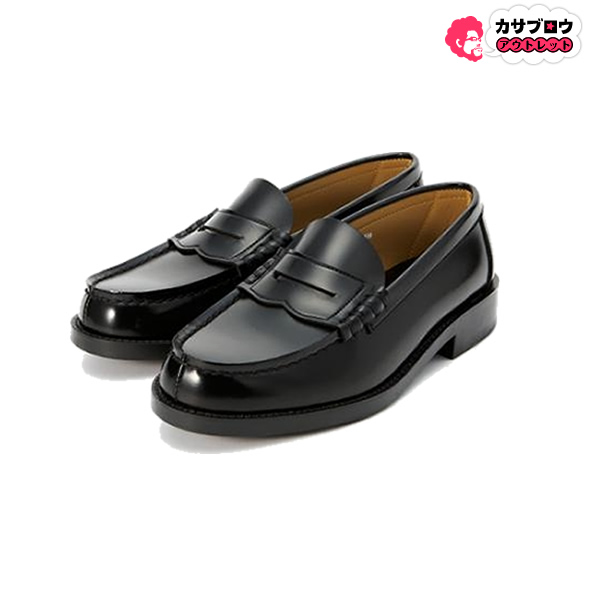 ハルタ スクール HARUTA コインローファー メンズ ブラック 黒 4E 6560合皮 学生靴 通学靴 ビジネスシューズ 日本製 定番 フォーマル靴 発表会 指定靴画像
