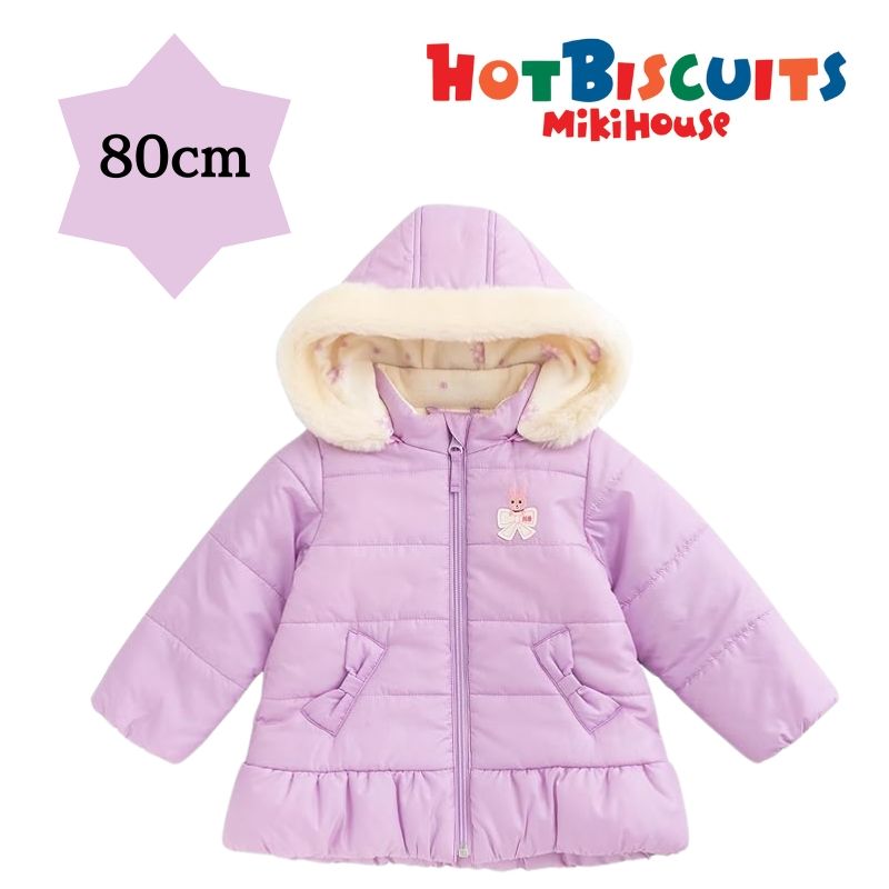 MKI HOUSE ホットビスケッツ　フード付きアウター　90cm MKI HOUSE ホットビスケッツフード付きアウター90cm