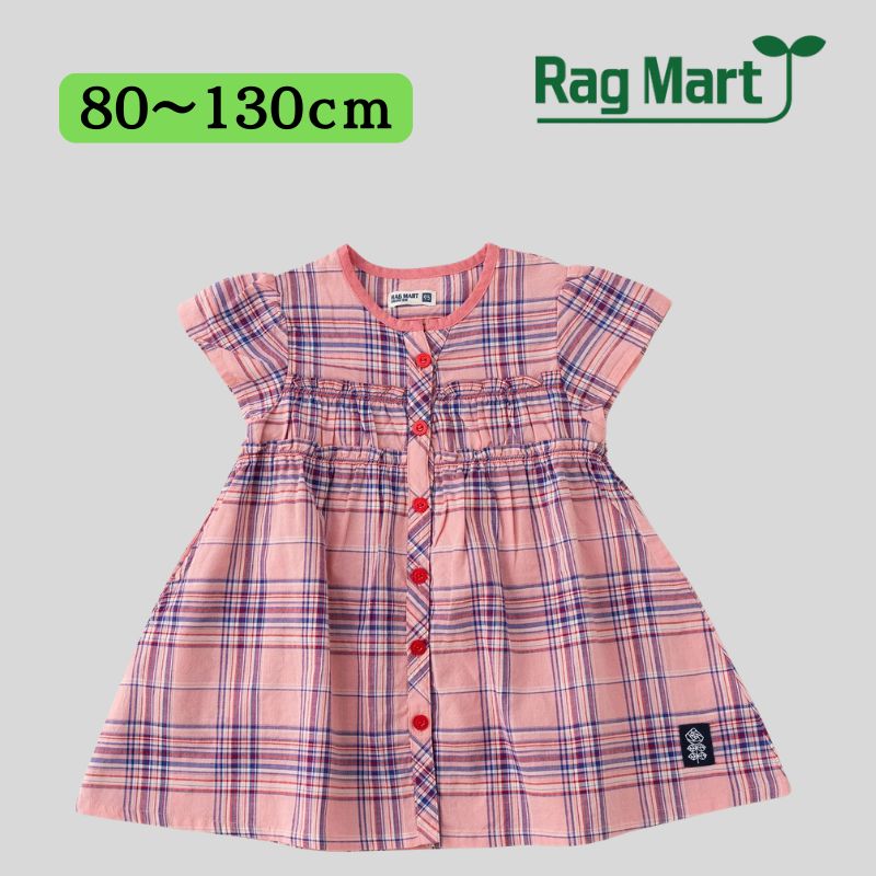 ラグマート ブラウスワンピース 80-130cm RAGMART