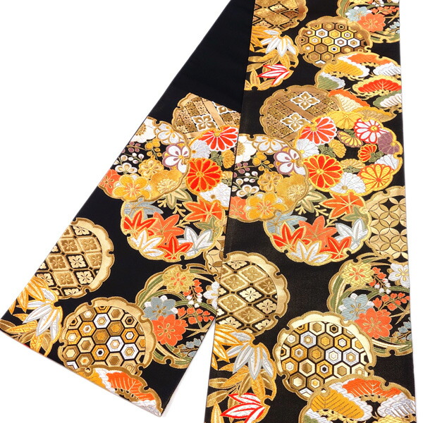 楽天市場】≪15%OFFクーポンあり≫袋帯 振袖用 金色 志都香 仕立て付き