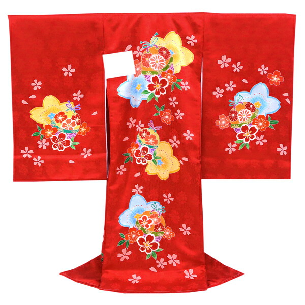 新しい到着 楽天市場 産着 女の子 お宮参り 手挿し友禅 着物 初着 のしめ 新品 購入 販売 女 宮参り 赤 正絹 鈴 桜 仕立て上がり 赤ちゃん 女児 Ju 134 京都の着物屋 かさね 50 Off Lexusoman Com