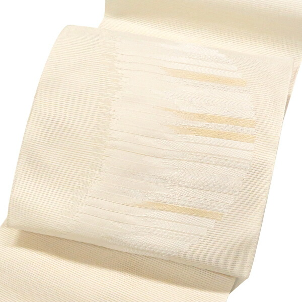 最安挑戦 幾何学模様 ベージュ 西陣織 仕立て上がり 夏八寸帯 夏絽名古屋帯 Off セール対象品 京都イシハラ 正絹 Non 108 夏名古屋帯 仕立て済み 購入 販売 新品 夏帯 Non 108 Gomez Cr