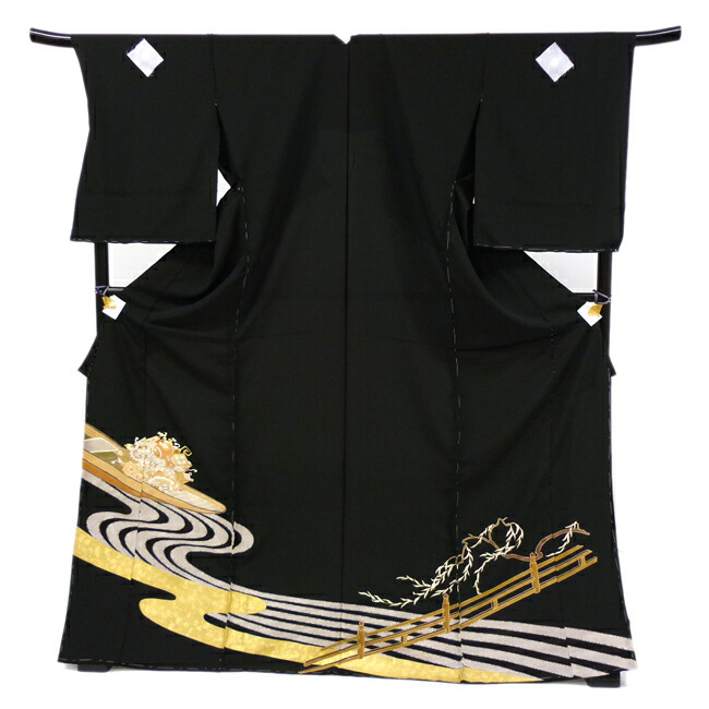 楽天市場】黒留袖 友禅 十日町の有名染匠 仕立て付き 購入 販売 新品