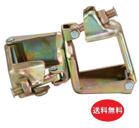 送料無料 TOP 角クランプ60角 直交(16個入)【1100円/1個】(新品)(タカミヤ)　60角×60角【足場材・DIY・60角パイプ】 13,376円