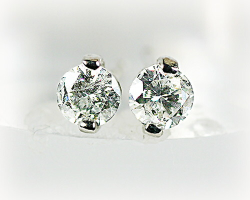 Pt900　0.3ct　ダイヤモンドピアス
