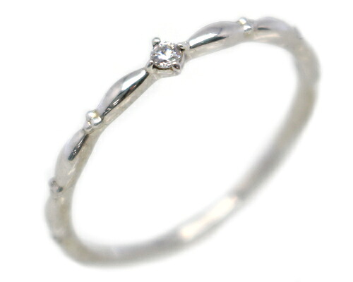 K10 YG/WG/PG 0.02ct ダイヤ リング 24,750円