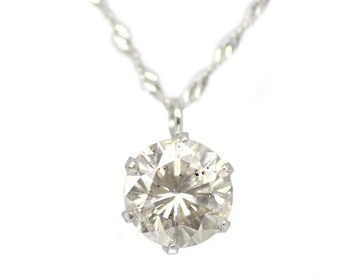 【初回4千円引きクーポン◆5のつく日ポイント5倍】ペンダント Pt999 プラチナ ダイヤモンド 一粒 0.9ct(0.90ct) 鑑別書付 スクリューチェーン 天然ダイヤ Iクラス 上品 30代40代50代 kashima|KASHIMA