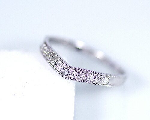 楽天市場】K18WG/PG/K18 0.5ctブラウンダイヤモンドリング