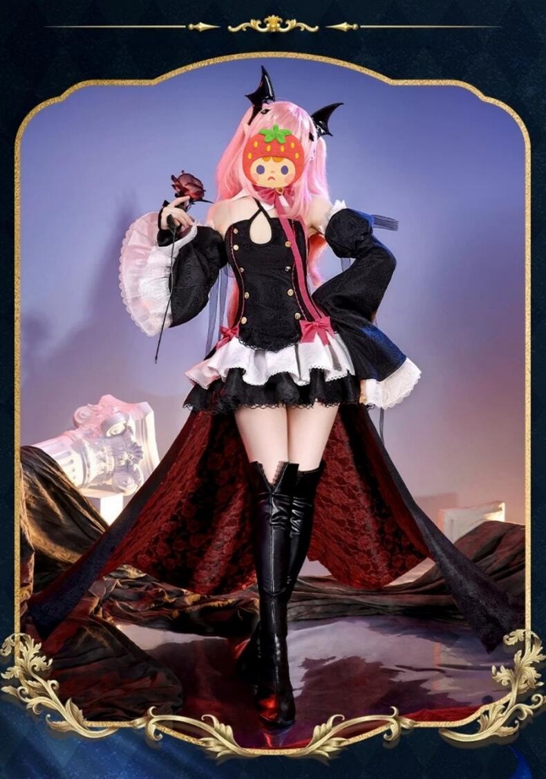 コスプレ コスチューム クルル・ツェペシ くるる 終わりのセラフ Seraph of the End 女王 公式服 コスプレ服 コスプレグッズ コスプレ変装服 かつら購入可能画像