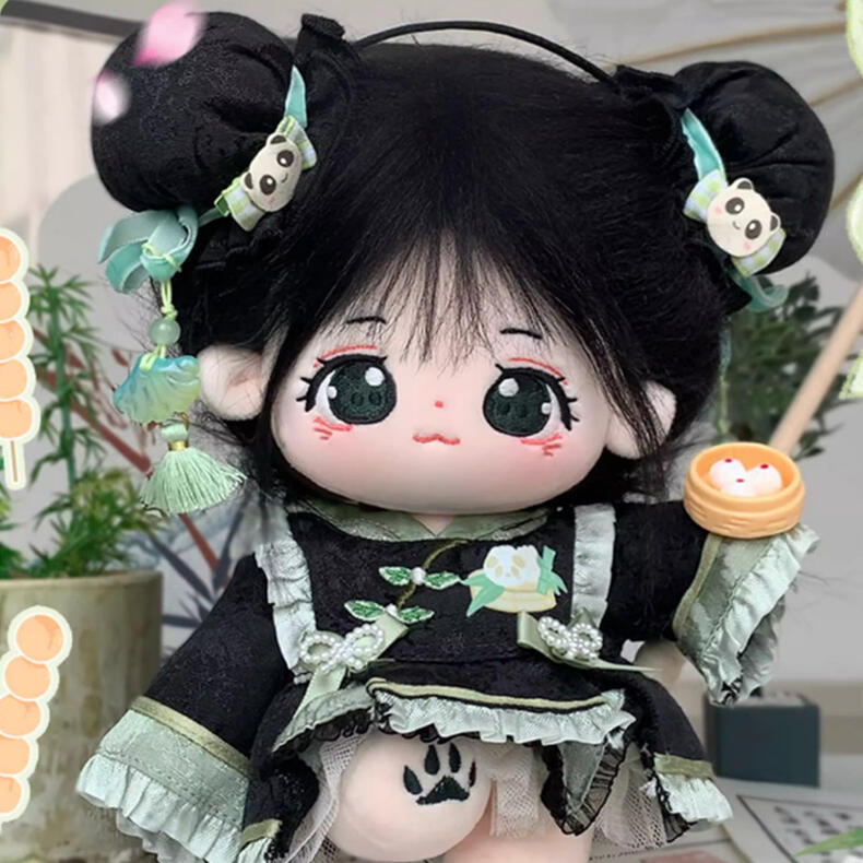 カスタムドール 緑髪のぬいぐるみ 15 cm カスタムドール 緑髪の