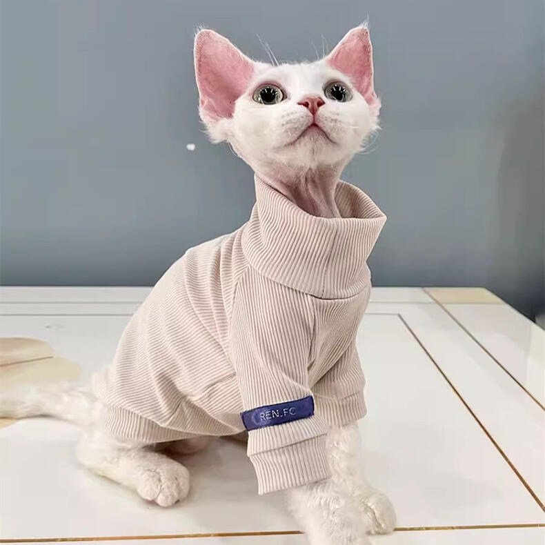 楽天市場】DreamPet デボンレックス 猫服 無毛猫 セーター 保温