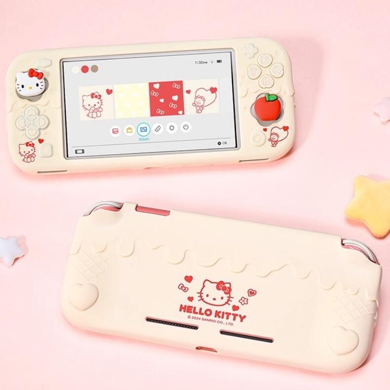 【美品】任天堂 Switch 本体　カバー付き　猫ボタン付き 楽天市場】【送料無料】Nintendo Switch OLEDケースセット 犬