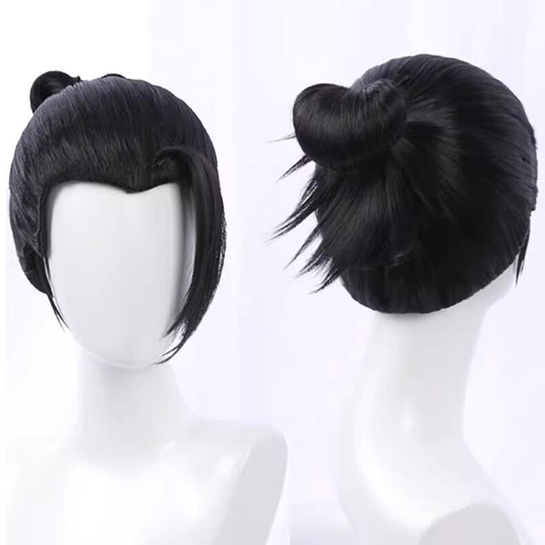 家入硝子　ウィッグ　コスプレ　呪術廻戦 呪術廻戦 家入硝子 コスプレウィッグ - Costowns