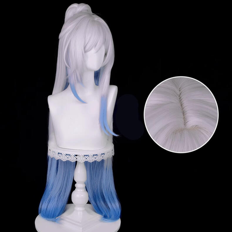 Lardoo製 鏡流 衣装+ウィッグセット 崩壊：スターレイル 鏡流 コスプレウィッグ ネット付き 耐熱 cosplay
