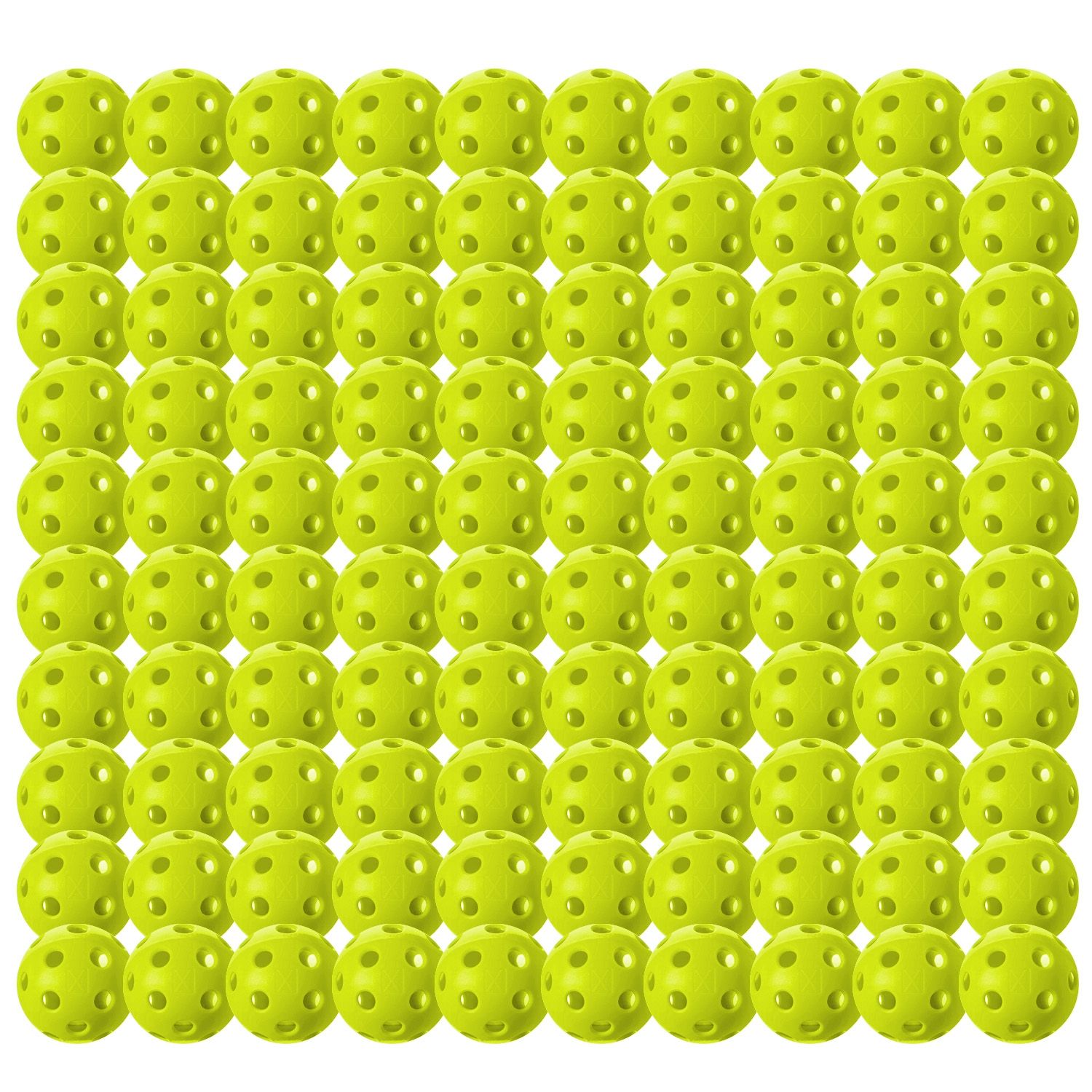 Franklin(フランクリン) X-26 INDOOR Pickleball Lime Green 100 Pack Box（100個入り）｜カシマヤショップ 37,700円