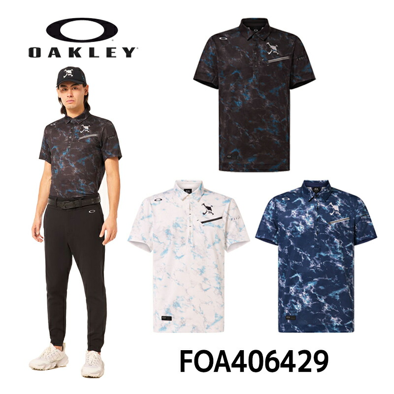 オークリー　　ポロシャツ オークリー（OAKLEY）（メンズ）EH TECH COLD 半袖ポロシャツ