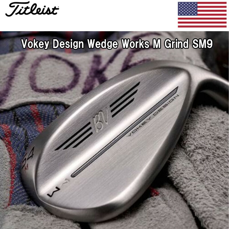 【楽天市場】タイトリスト ウェッジワークスモデル TITLEIST VOKEY DESIGN WEDGE WORKS 5408M CHROME WEDGE USA直輸入品：M スポーツ 楽天市場店