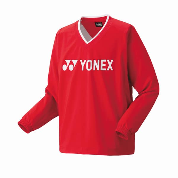 ヨネックス 裏地付Ｖブレーカー. 32038 サンセットレッド ユニセックス 男女兼用 アウター YONEX