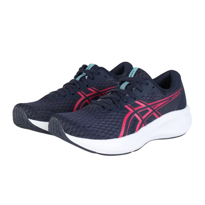 アシックス シューズ PATRIOT 14 MIDNIGHT/BRIGHT ROSE 1012B836-401 パトリオット レディース STANDARD E 靴 シューズ スニーカー ジョギング スポーツ 運動