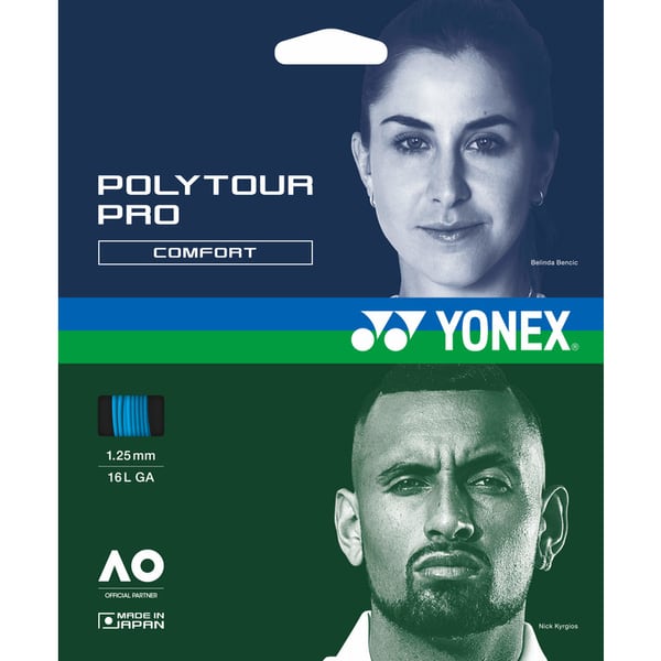 ヨネックス 庭球 縒り糸 ポリ周遊旅行 労働者階級 130 PTP130R2-002 青色  YONEX
