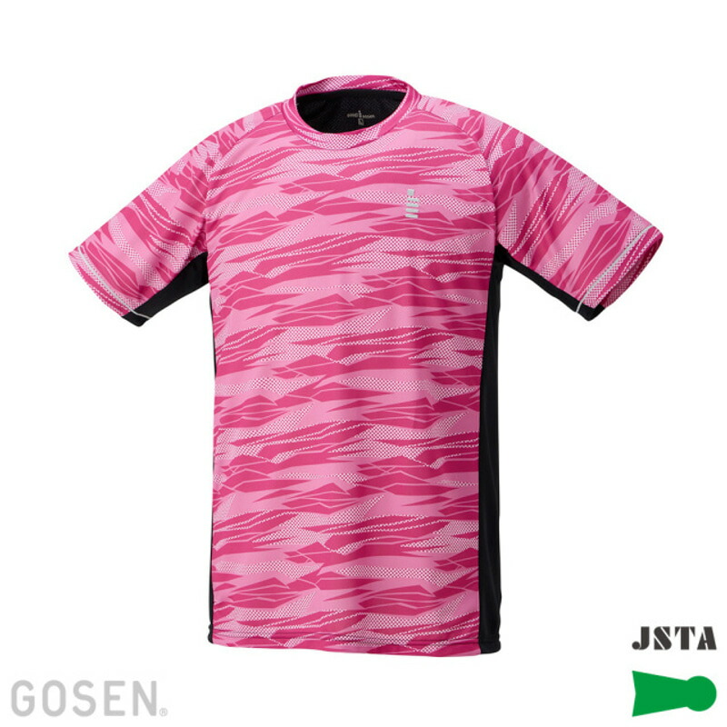 楽天市場】ゴーセン GOSEN メンズ レディース ゲームシャツ ピンク