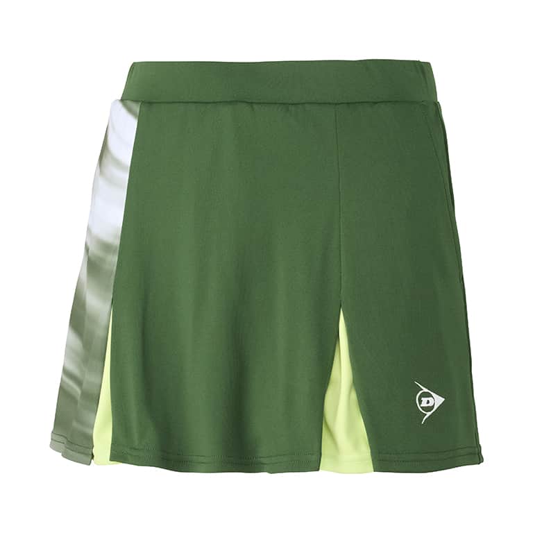ダンロップ WOMEN SKIRT（with INNER SPATS）DAK-2492W スカート ダークオリーブ テニス ウィメンズ レディース DUNLOP