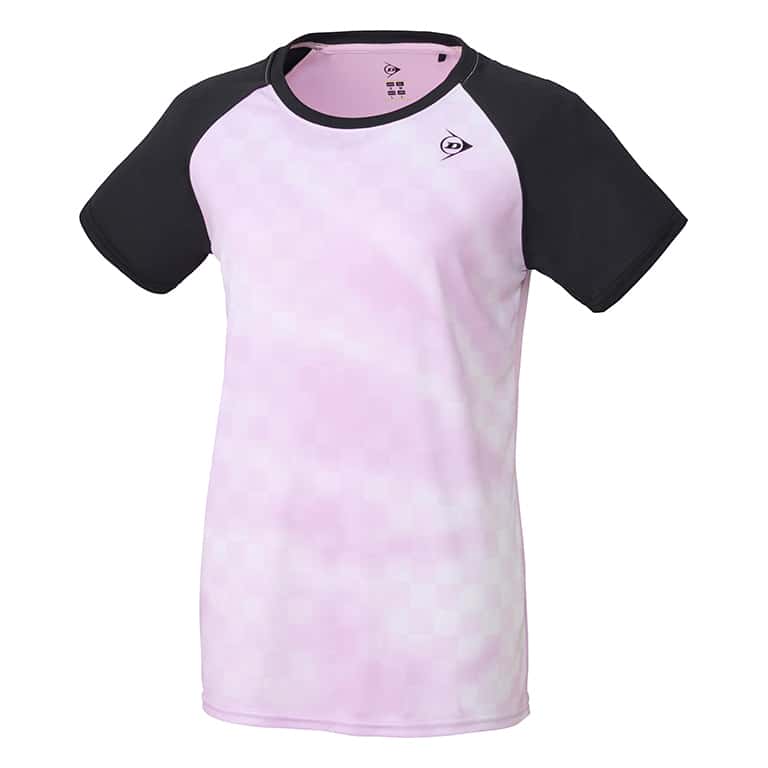 ダンロップ WOMEN'S GAME SHIRT(ジュニア対応)DAP-1420W ゲームシャツ ライトピンク テニス ウィメンズ レディース DUNLOP｜M スポーツ 店
