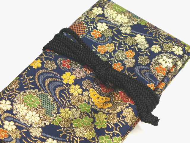 8寸用　尺八袋　ゴールド　桐の花　尺八ケース　尺八カバー 8寸用 尺八袋 ゴールド 桐の花 尺八ケース 尺八カバー