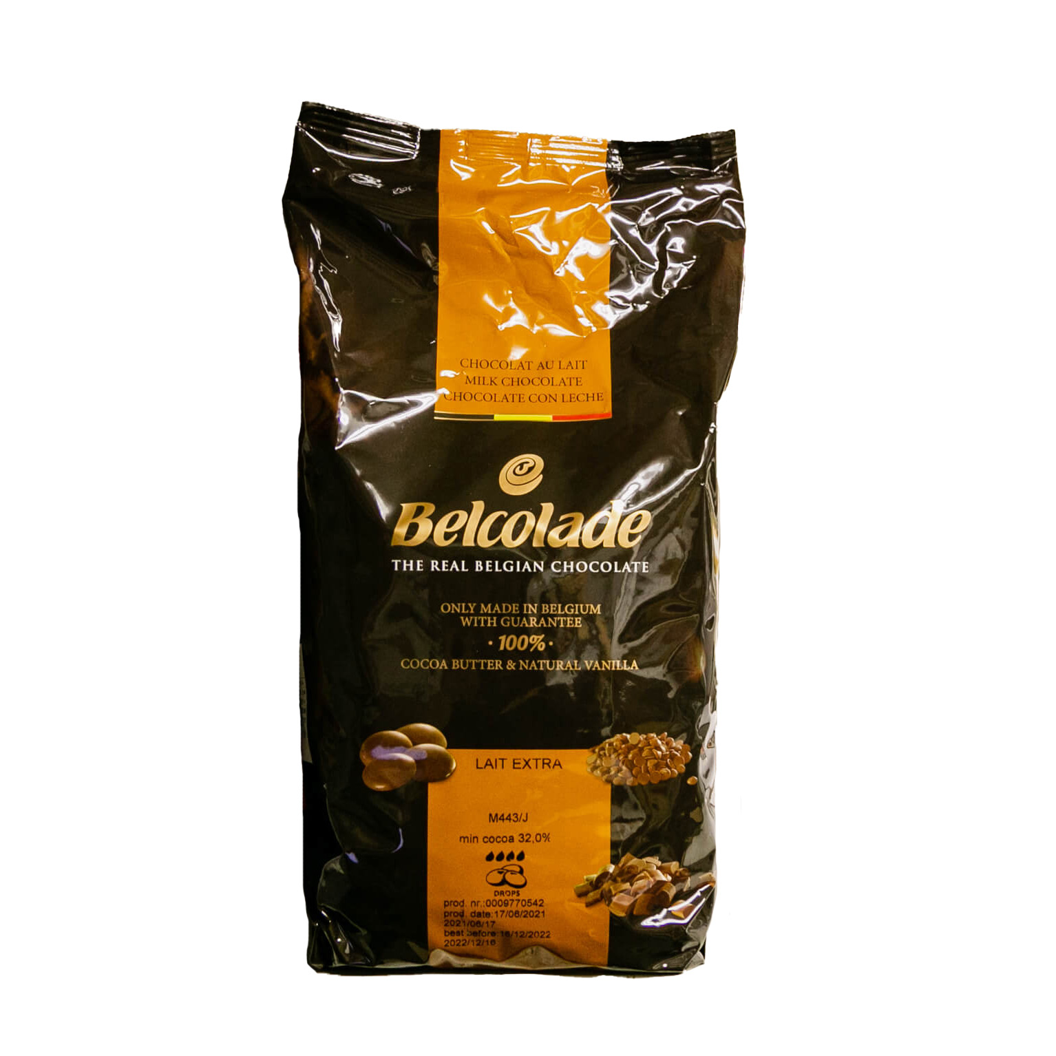 ベルコラーデ レ・エクストラ 32％ 5kg カカオ豆 チョコ チョコレート 低温加工 無添加 製菓用 製パン用 お菓子 材料 手作り 大容量 お徳用 業務用