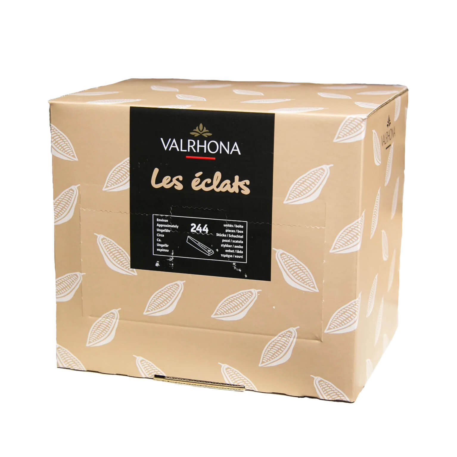 バローナ ヴァローナ チョコレート ECLAT DE エクラ ド 1kg (244本) (夏季冷蔵) カカオ 61% ビター ダーク チョコ バローナ おやつ スイーツ デザート 珈琲 業務用
