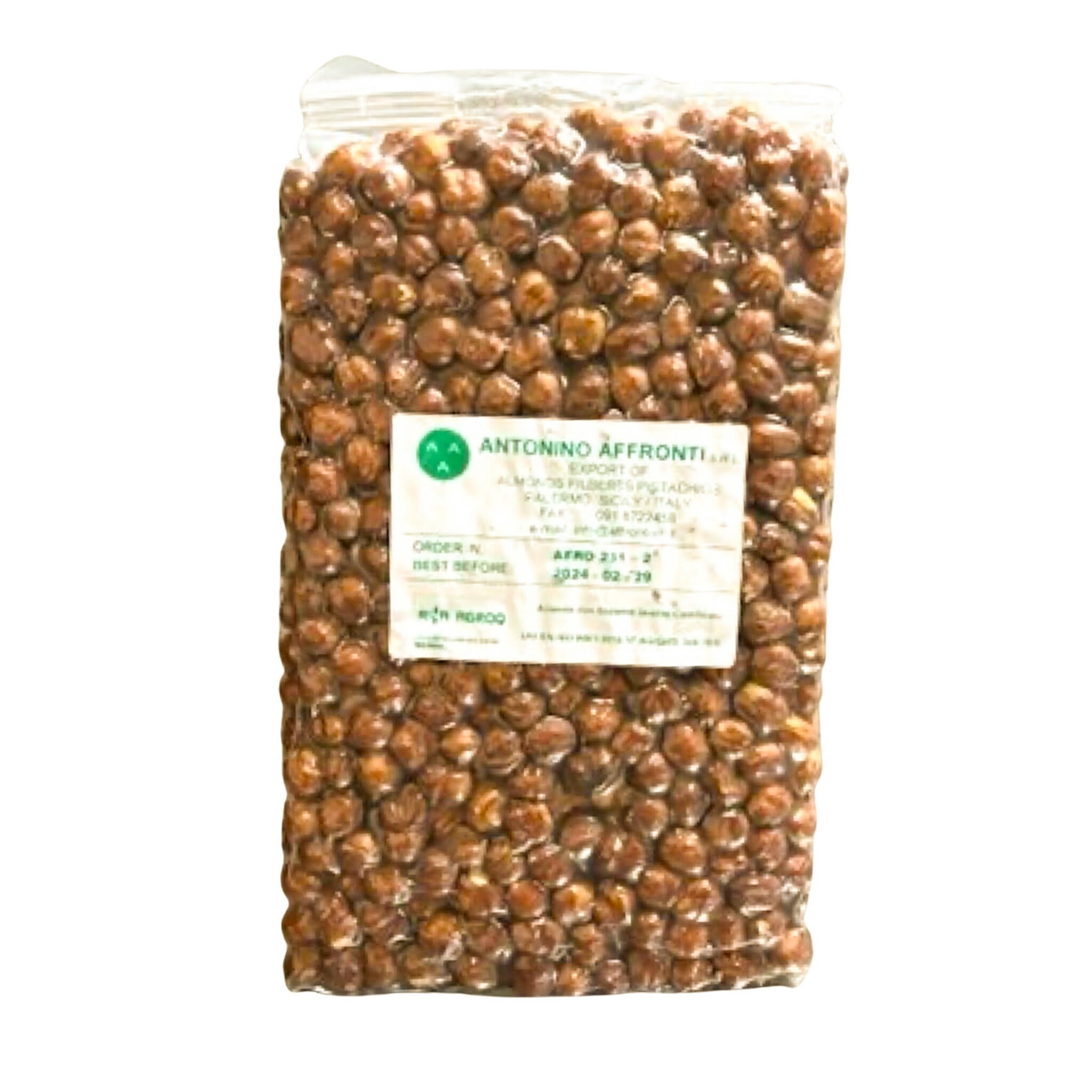 ヘーゼルナッツ ホール(皮付き) 2.5KG ルーツ貿易 アフロンティ