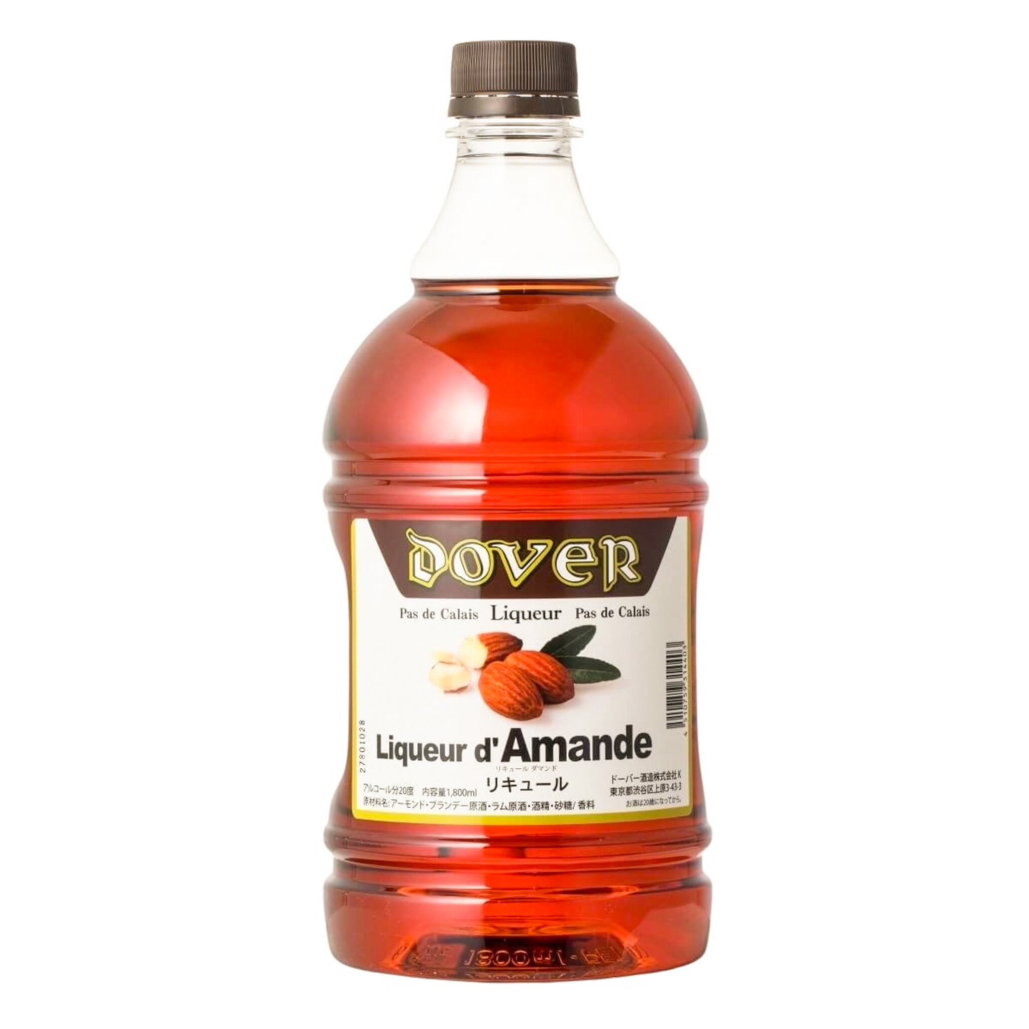 ドーバー リキュール ダマンド 1800ml ドーバー洋酒貿易 お酒確認