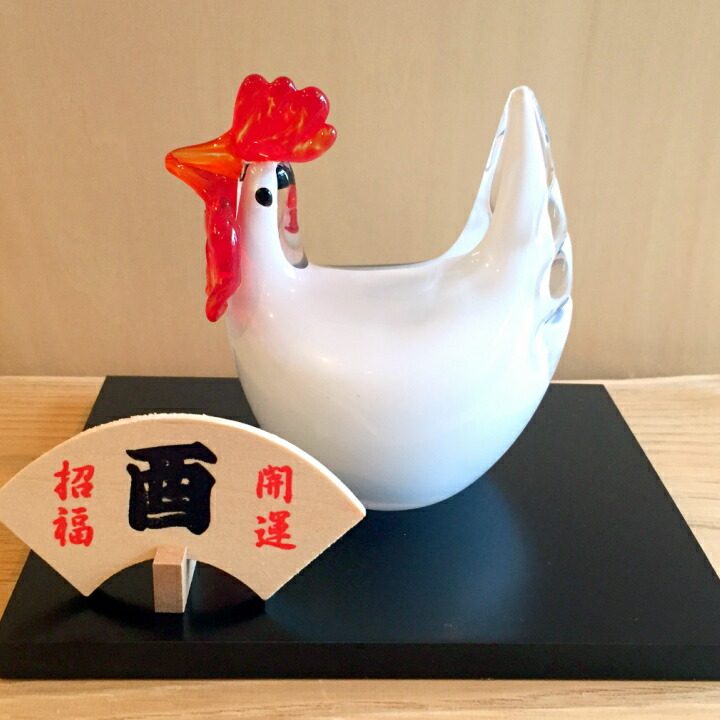 楽天市場】【干支/置物】山下恒雄 「暁光」酉置物 木箱入 : せともの屋