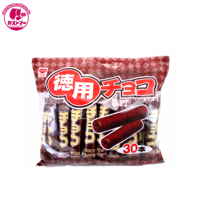 楽天市場 徳用 チョコ棒 30本 リスカ ひとつ 保冷 おかし お菓子 おやつ 駄菓子 こども会 イベント 景品 カストマー