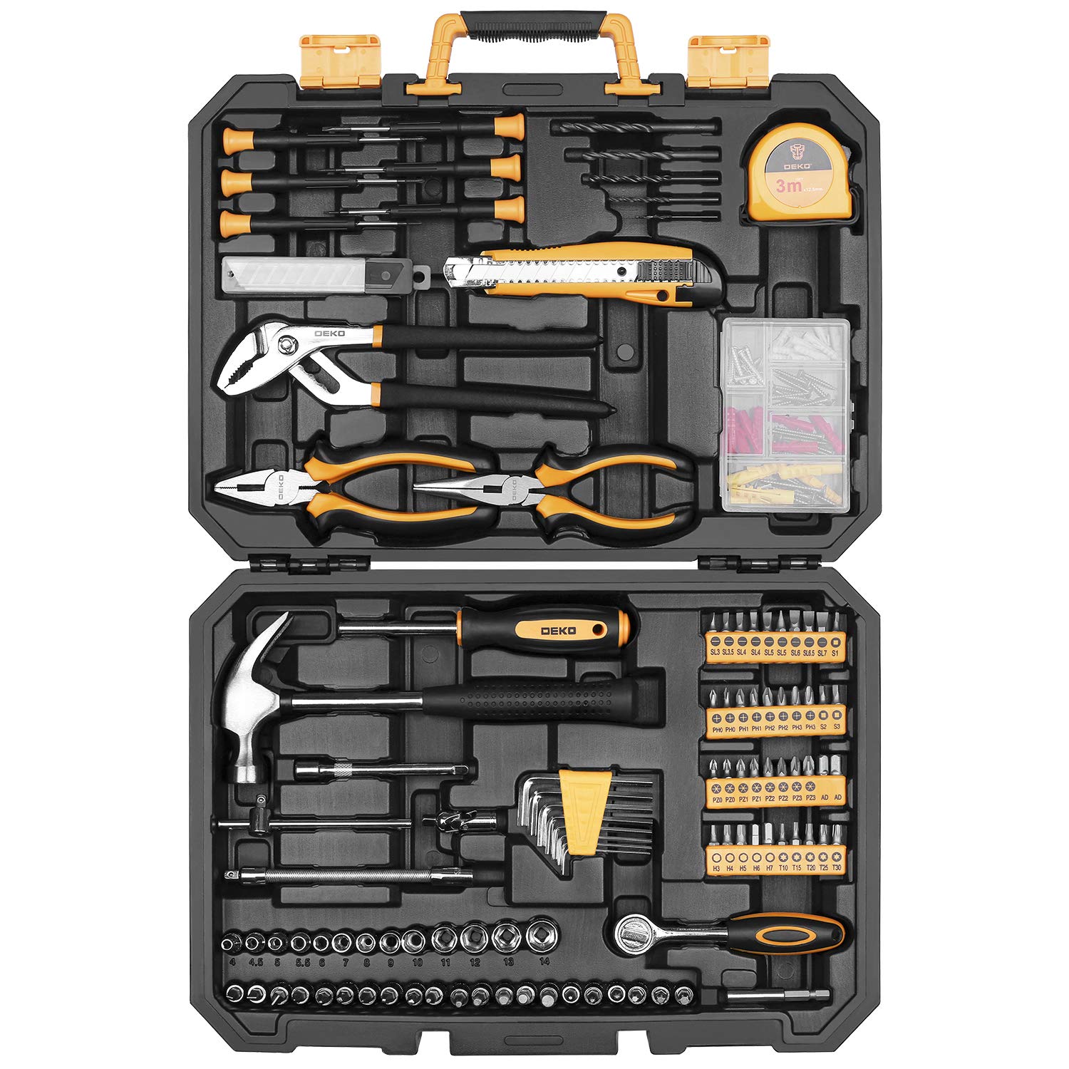 楽天市場】196点 ホームツールセット 工具セット 家庭用 日曜大工 DIY 