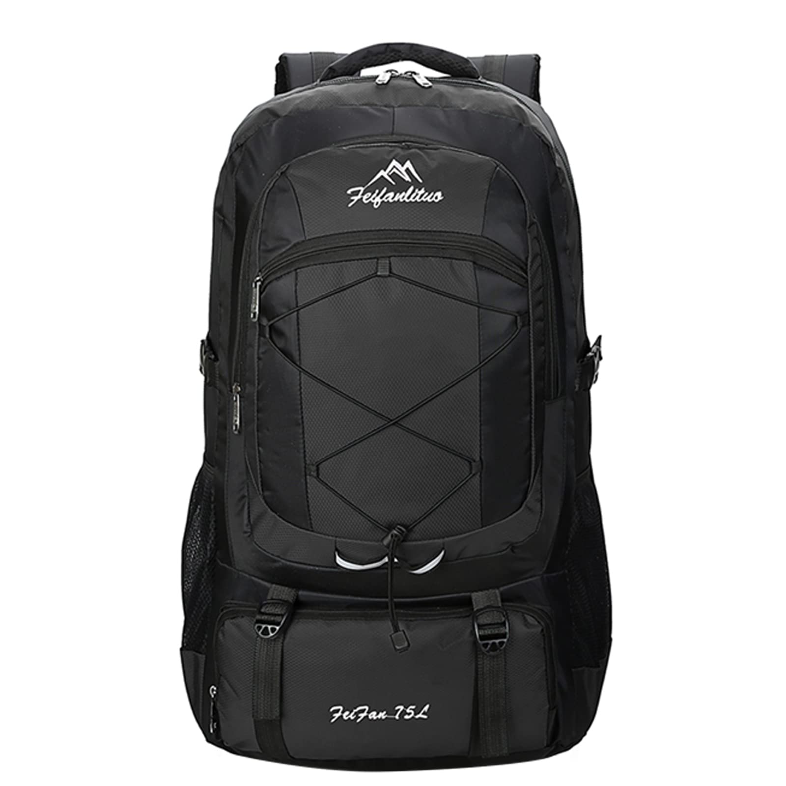 登山リュック 防水 軽量 耐久性 75L 大容量 ハイキング バックパック ハイキング、旅行、登山、キャンプアウトドア、釣り