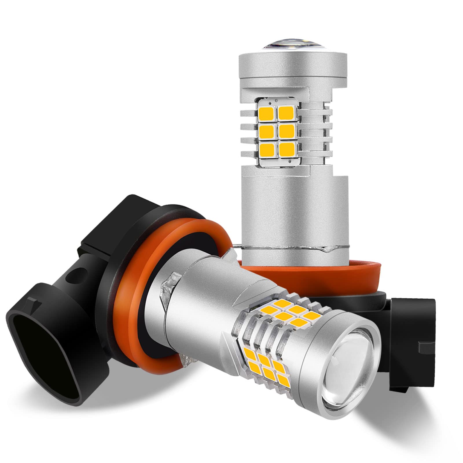 新発売❗️34000LM‼️フォグランプ　LED 向日葵✨外車も可　イエロー　H11 LED フォグランプ H3 H8 H11 H16 HB4 グリーンイエロー ライム