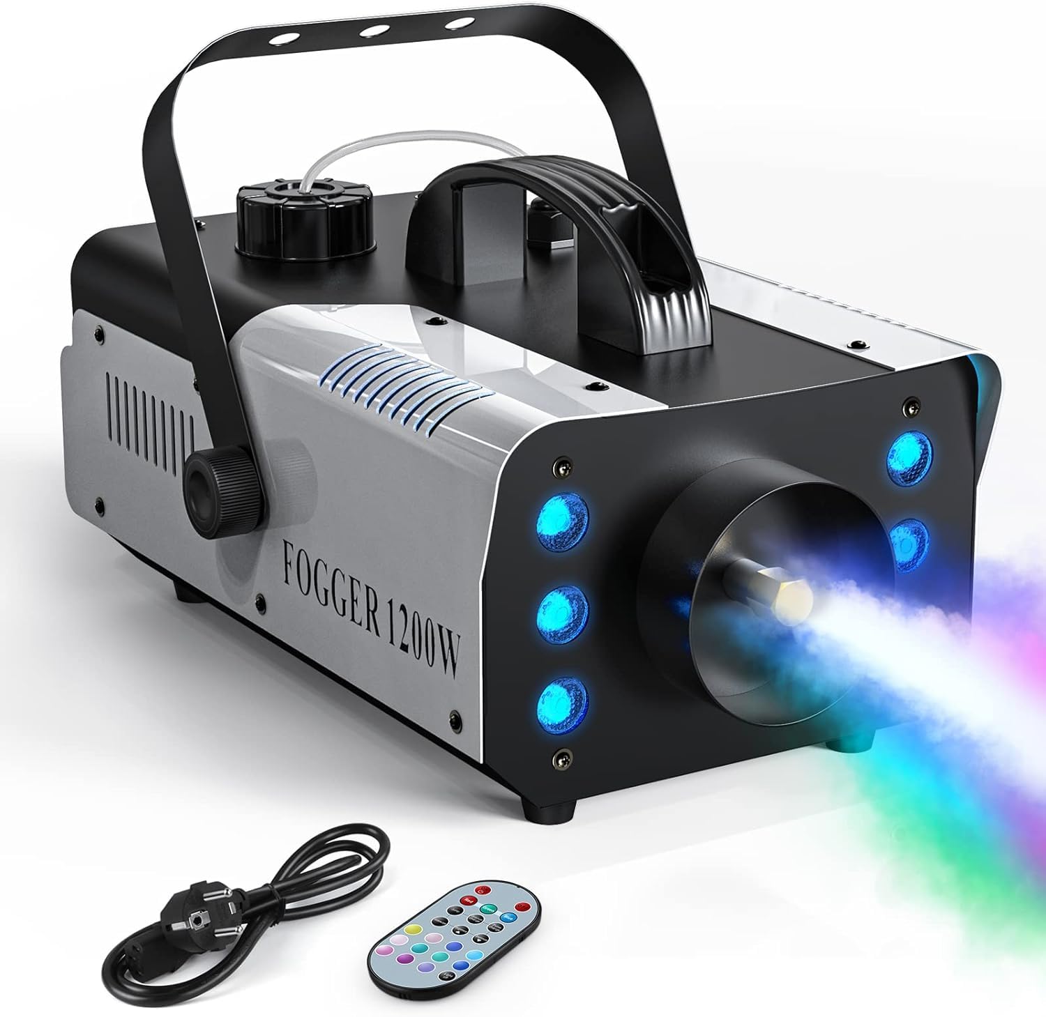 楽天市場】演出機材 スモークマシン 中型 1000W ワイヤレスリモコン