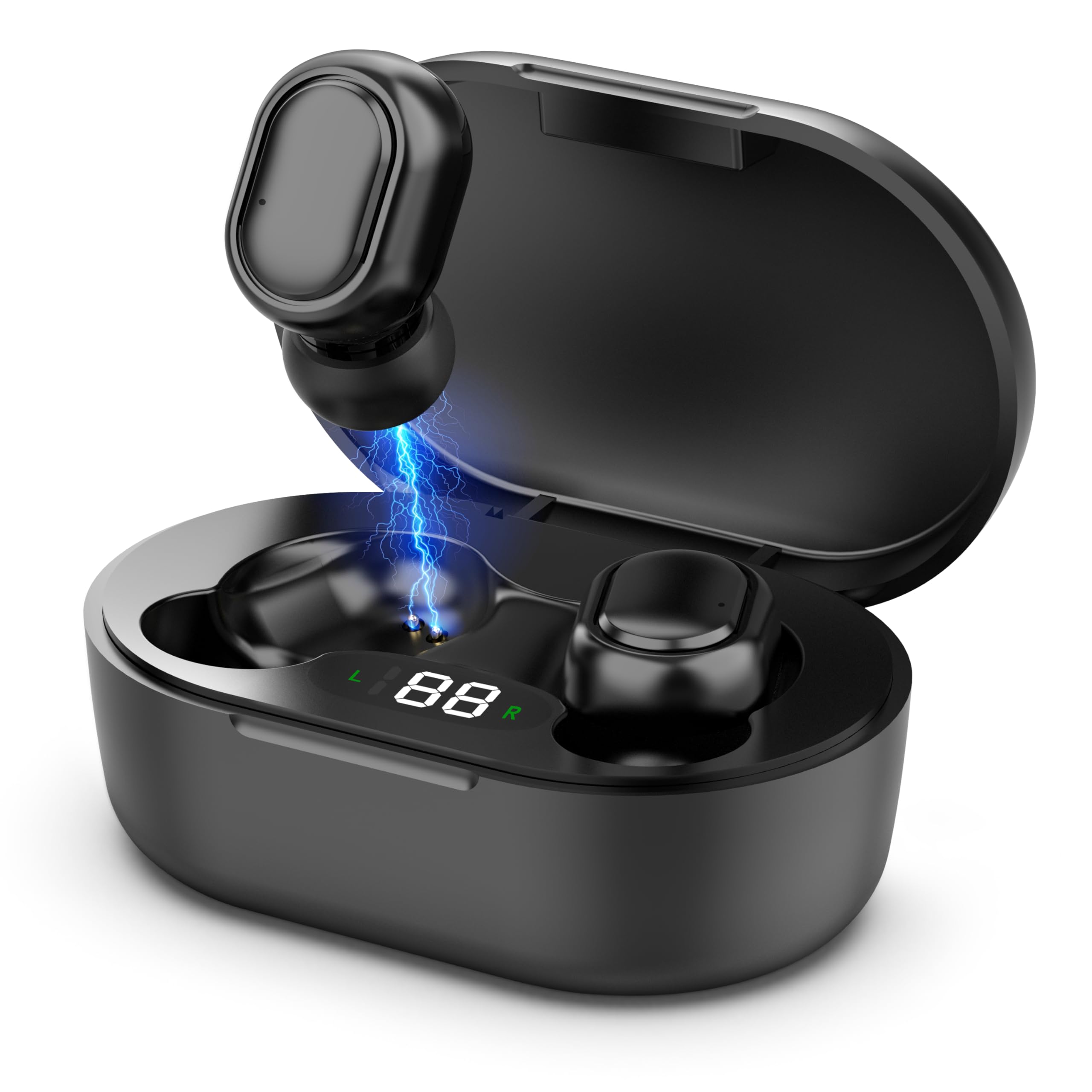 ⭐️未開封⭐️ 集音器 Bluetooth5.3 ワイヤレス イヤホン型 高齢者 黒 Amazon.co.jp: Cearvol 集音器 Bluetooth5.3 ワイヤレス