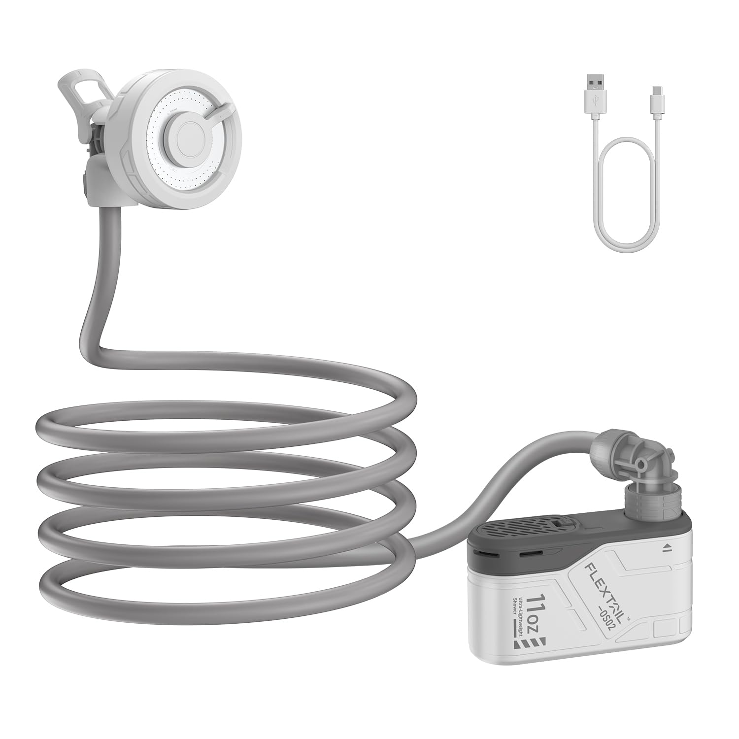 携帯型シャワー 電動アウトドアシャワー USBーＣ申し受ける式 流水量両段流行り物 高水圧 キャンプシャワー 御釣り 海水浴 波乗り 旅する 水遣り 洗車 屋内 室外 携帯型 シャワー パウダーコンパクト 愛玩動物シャワー 愛玩動物浴 節水シャワー 防災 草木潅水 軽