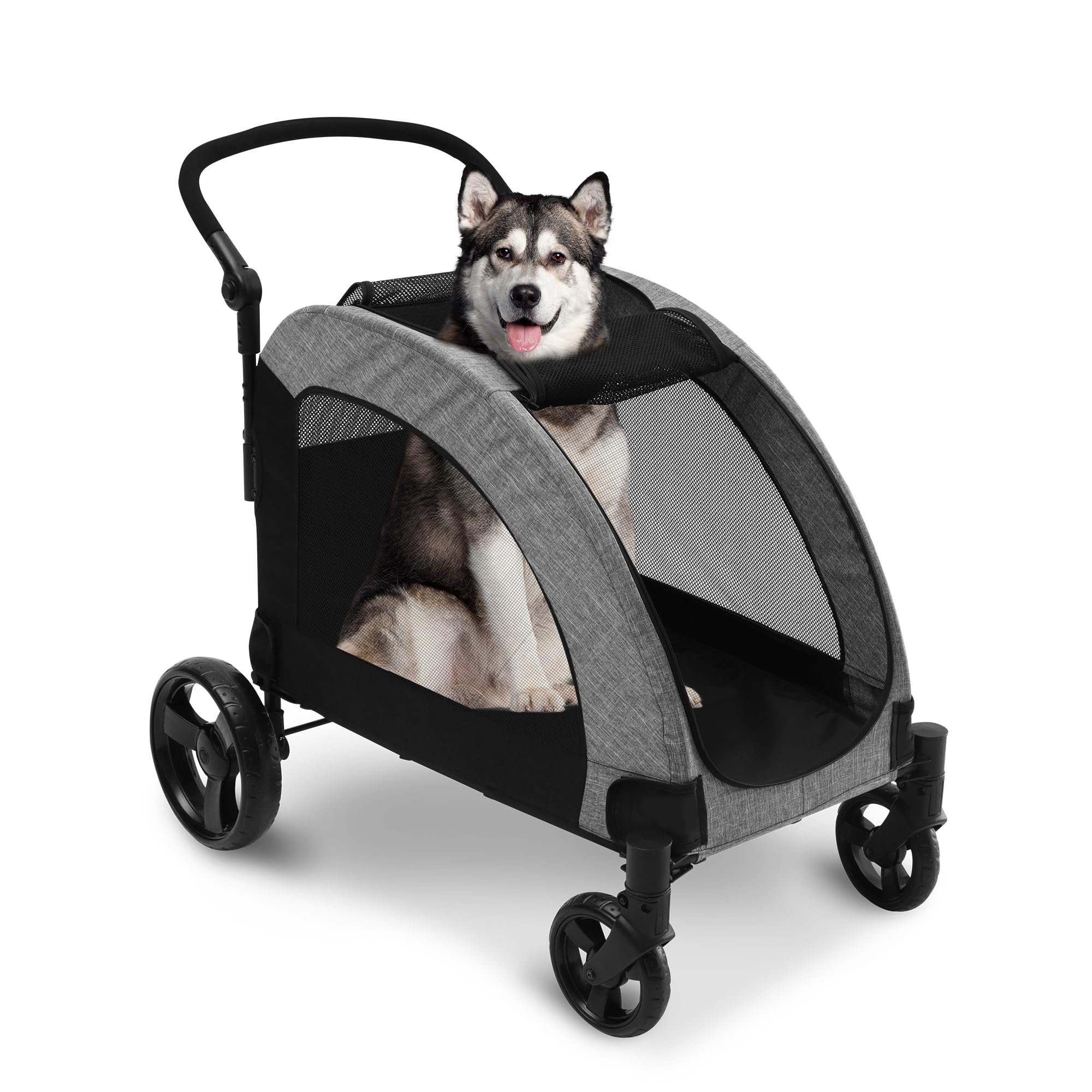 楽天市場】ペットカート 大型犬 バギー 折りたたみ式 耐荷重50kg